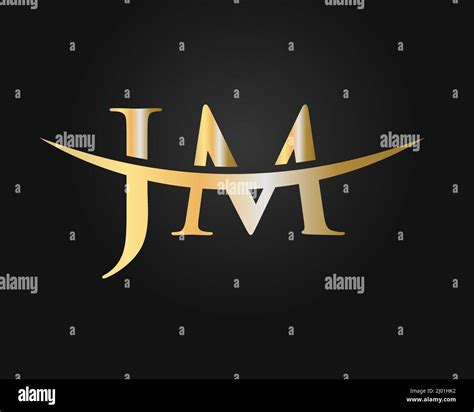 Initial Monogram Letter Jm Logo Design Vector Jm Logo Design Template