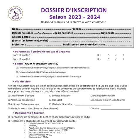 Dossier D Inscription Pdf Docdroid