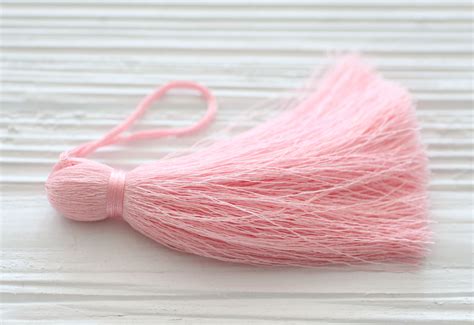 Pink Silk Tassel Extra Large Tassels Thick Tassel Hot Pink Tassels