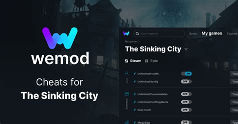 The Sinking City Cheats & Trainers for PC | WeMod