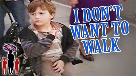 Supernanny 5yr Old Throws Epic Tantrum When Mom Makes Him Walk Youtube