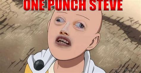 One Punch Steve Imgur