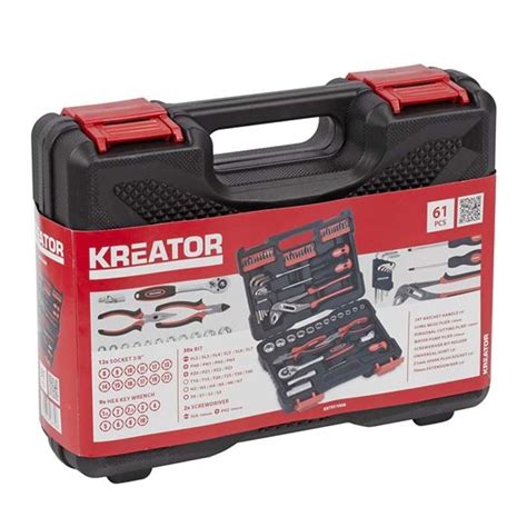 Maletin Juego De Herramientas Kreator 61 Piezas Precio Comprar Con