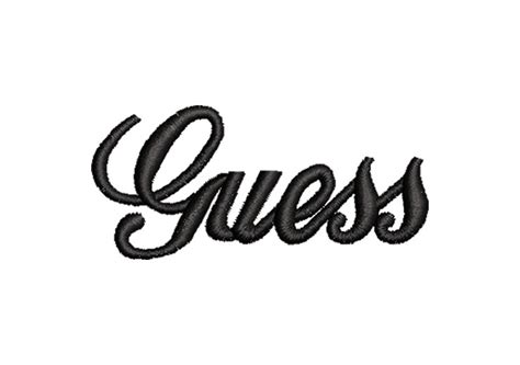 Logo Guess Letra Diseños De Bordado Descargar Diseños De Bordados