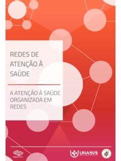 REDES DE ATENÇÃO À SAÚDE redes de aten 199 195 o 192 sa 218 de pdf