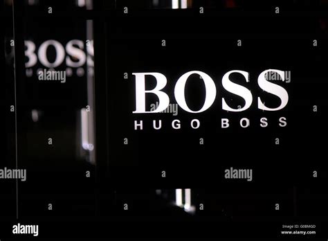 Boss logo hi-res stock photography and images - Alamy