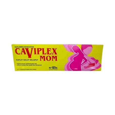 Jual Erela Caviplex Mom Kaplet Suplemen Multi Vitamin Mineral Ibu