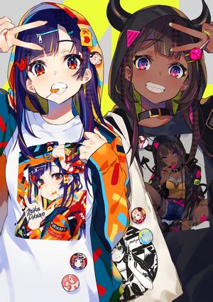 Vertical Anime Artwork Digital Art Anime Girls Portrait Display