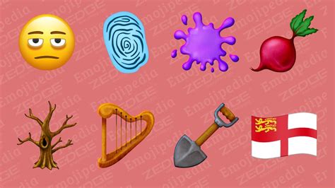 A Sark Flag A Splatter And A Shovel The Eight New Designs Set To Be Added To The Emoji