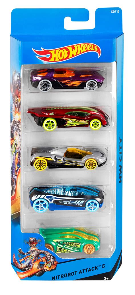 Hot Wheels autíčka 5ks BILLA e shop