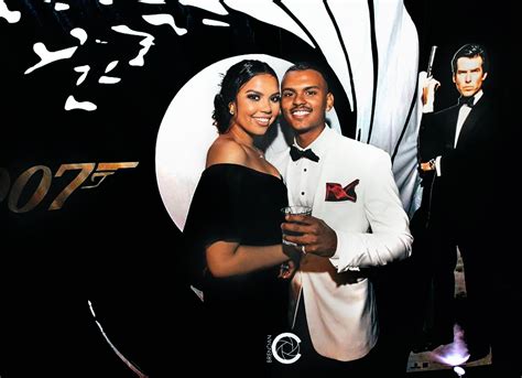 007 Party Theme Backdrop James Bond Birthday Background Etsy