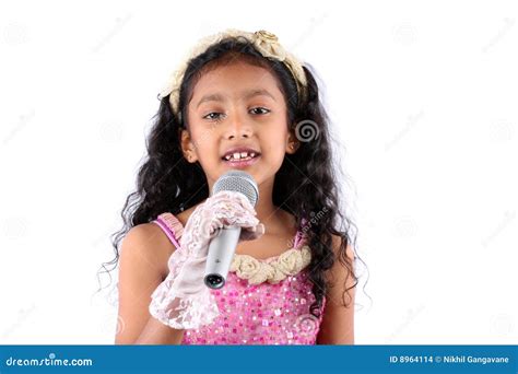 Little Singing Sensation stock photo. Image of musical - 8964114