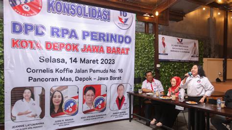 RPA Perindo Lakukan Konsolidasi Diharapkan Bisa Perangi Kekerasan Pada