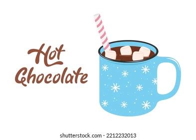Hot Chocolate Cup With Marshmallow Stock Vectors And Vector Art