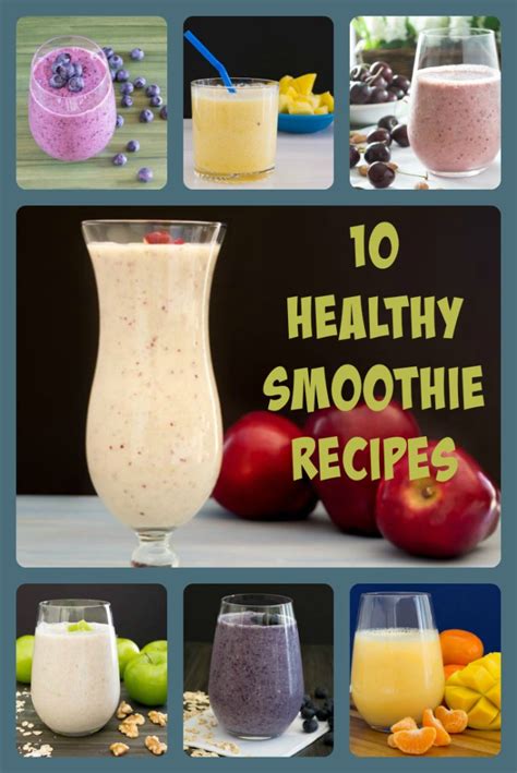 10 Healthy Smoothie Recipes Pick Fresh Foods