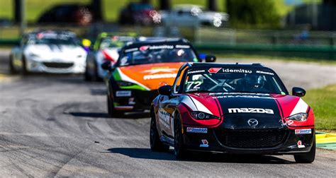 Mazda Mx Cup Championship Points Tighten At Vir Imsa