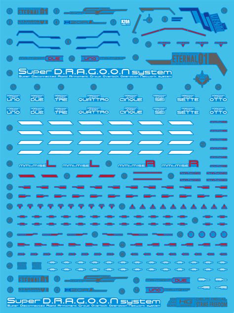 Delpi Decal Hgce Strike Freedom Holo Newtype