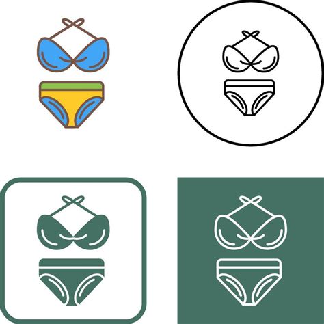 Bikini Icono Dise O Vector En Vecteezy