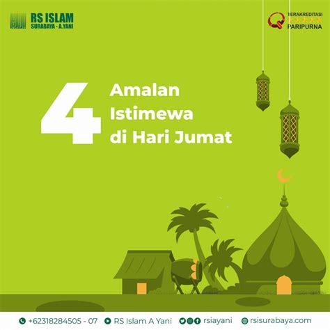 4 Amalan Di Hari Jumat Rs Islam Surabaya
