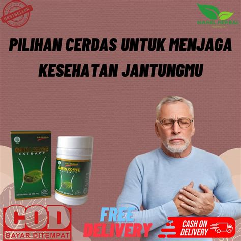 Jual Pencegahan Penyakit Jantung Dimulai Dari Kapsul Green Coffee Yang