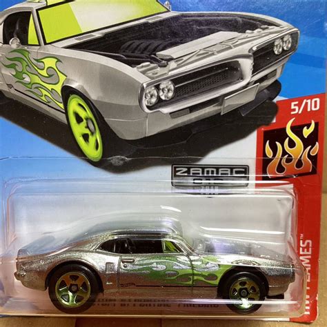未使用に近いWalmart限定ザマックホットウィール カスタム ポンティアック ファイヤーバード ブリスター割れ ZAMAC Hot Wheels の落札情報詳細