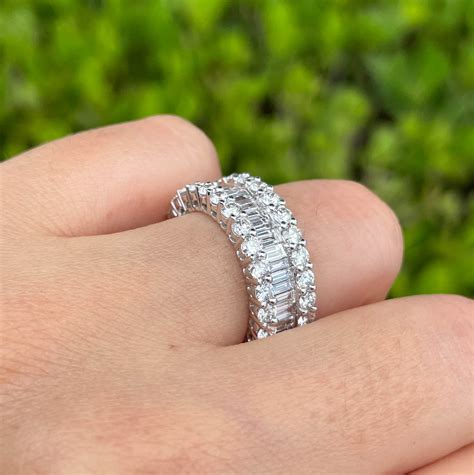 Jay Feder 18k White Gold Diamond Eternity Band Ring Jay Feder Jewelers