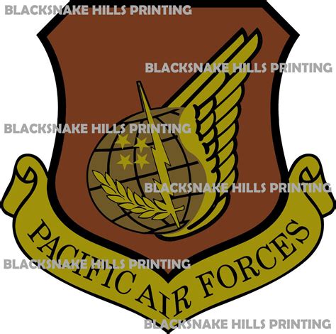 PACAF Patch Vector Image Files .ai .pdf .eps & .svg - Etsy