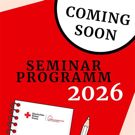 📅 Coming Soon:... - DRK-Landesschule Baden-Württemberg | Facebook