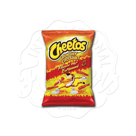 Cheetos Crunchy Flamin Hot 285g Flavers International Flavours Shop