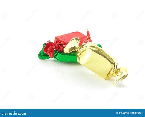 Three Toffee Sweets Stock Photo Image Of Chews Wrappers 11632926