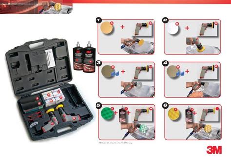Набор для полировки фар 3m - описание, способ применения