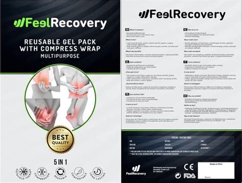 Warm Koud Kompres bij Spierpijn in Knieën Rug Enkels x cm Hot Cold Gel bol