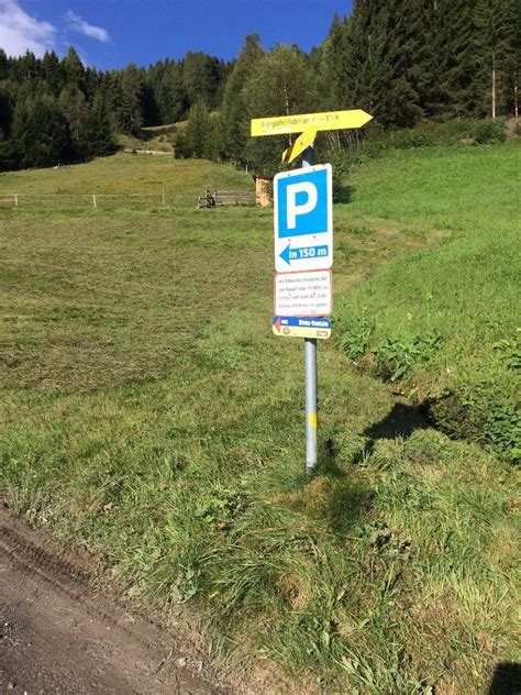 Wenns Parkplatz Audershof Starkenberger Panoramaweg