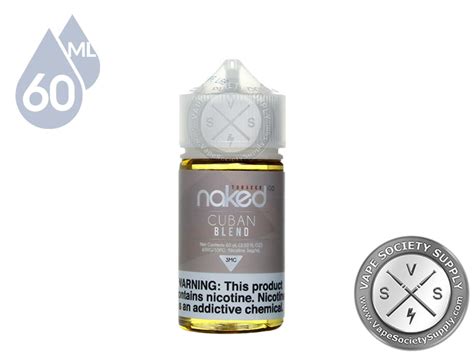 Cuban Blend Tobacco By Naked Ml Vape Juice
