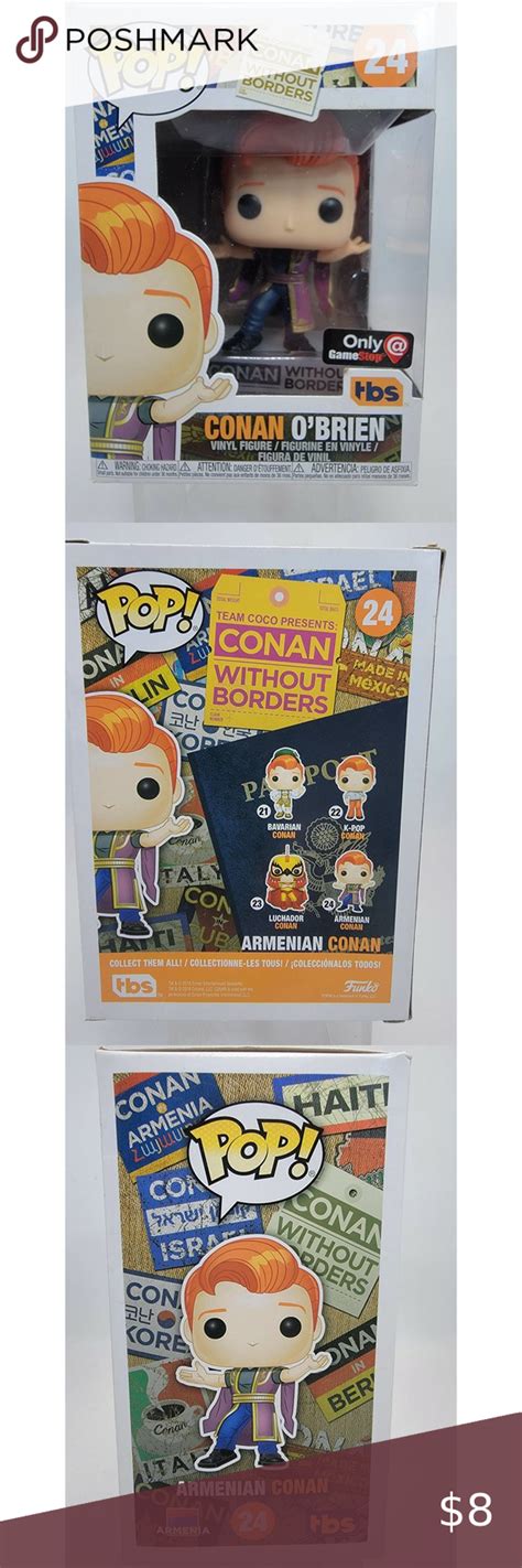 Funko POP! Conan Without Borders Armenian Conan O’Brien #24 GameStop Exclusive | Vinyl figures ...