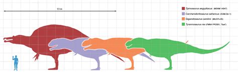 T-rex & Spinosaurus vs Giganotosaurus & Carcharodontosaurus - Battles - Comic Vine