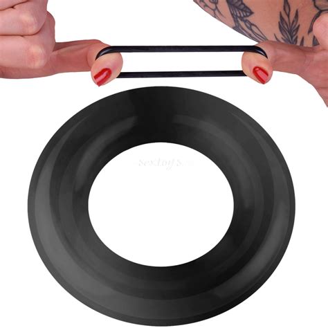 PIERŚCIEŃ EREKCYJNY Na Dłuższy Seks TWARDY PENIS Sex Shop