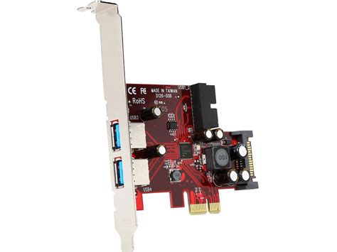 StarTech PEXUSB3S2EI 4 Port PCI Express USB 3 0 Card Walmart