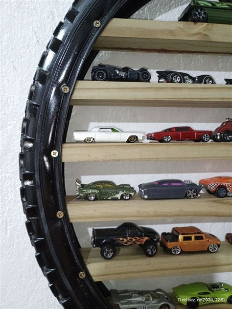 Pneu Expositor Para Carrinhos Hot Wheels Aro Elo