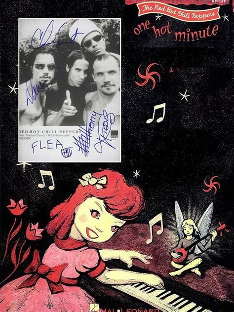 RED HOT CHILI PEPPERS In Person Autogramm Zertifikat COA Gebraucht