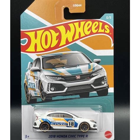 78車庫 現貨 1 64 Hot Wheels 風火輪 喜美 本田 Honda typer Fk8 蝦皮購物