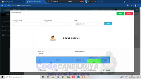 Aplikasi Absensi Online Dengan QR Code Candil Code