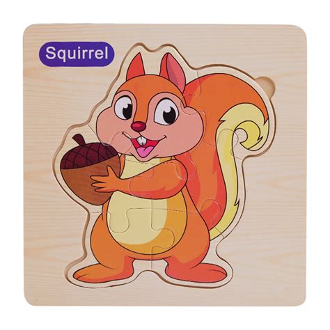 Herrnalise Puzzles For Kids Ages 2 46 Pack Wooden Puzzles For Toddlers