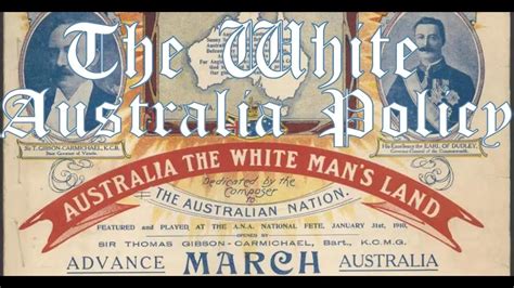 The White Australia Policy Feat Matthew Grant