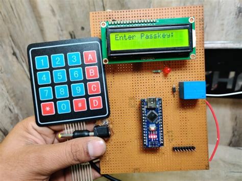 Password Based Door Lock System Using Arduino Arduino Project