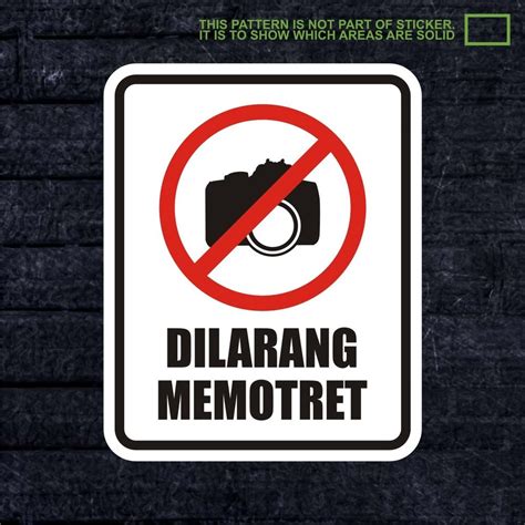 Jual Xwskpc Sticker Safety Sign K Keselamatan Kerja Dilarang