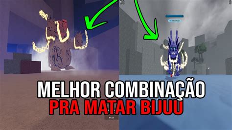 MELHOR COMBINAÇÃO PARA MATAR BIJUU NO SHINDO LIFE YouTube