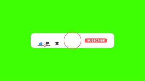 Free Youtube Subscribe Button Green Screen Artofit