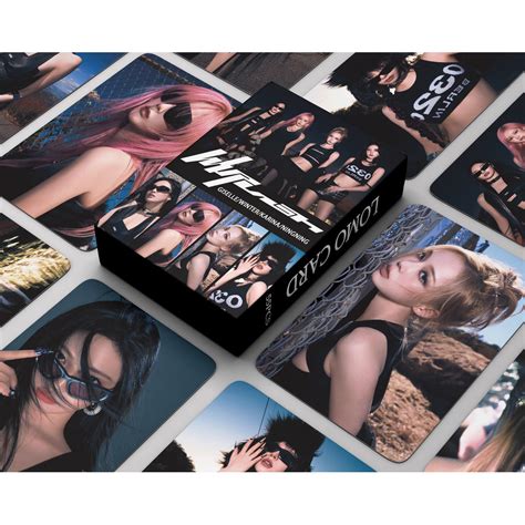 Pcs AESPA Whiplash Lomo Cards Hot Mess Supernova Armageddon Album Drama MY WORLD Gils Savage