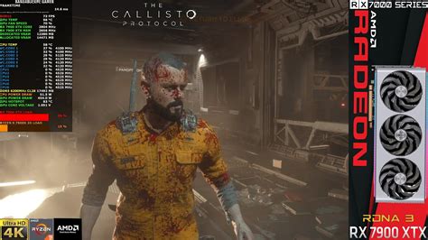 The Callisto Protocol Ray Tracing High FSR 4K RX 7900 XTX R9 7900X